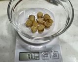 干し貝柱と豆豉＆ろく助のお塩のお粥さん作り方1写真