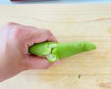 簡単！　そら豆フライパン蒸し！作り方1写真