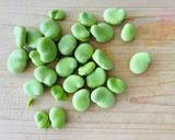 簡単！　そら豆フライパン蒸し！作り方2写真