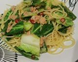 キャベツとツナのパスタ作り方8写真