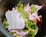 巻かない！焼肉味の海苔巻き風丼ぶり作り方2写真