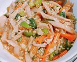 巻かない！焼肉味の海苔巻き風丼ぶり作り方3写真