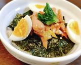 巻かない！焼肉味の海苔巻き風丼ぶり作り方5写真