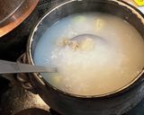 干し貝柱と豆豉＆ろく助のお塩のお粥さん作り方12写真