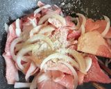 豚肉と舞茸のぶっ掛けうどん作り方6写真