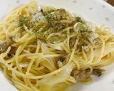 アサリ缶詰で簡単！長ネギとアサリパスタ♡作り方6写真