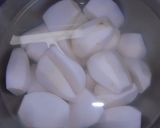 A圧力鍋でブリと根菜の味噌煮作り方2写真