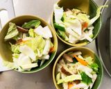 肉無七味甘味噌味白菜ズッキーニ回鍋肉風作り方11写真