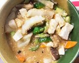 肉無七味甘味噌味白菜ズッキーニ回鍋肉風作り方17写真