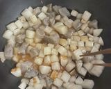 甘辛和食!大根と蒟蒻のしみしみ炒め作り方4写真