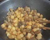 甘辛和食!大根と蒟蒻のしみしみ炒め作り方5写真