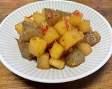 甘辛和食！大根と蒟蒻のしみしみ炒め作り方6写真