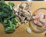 Broccoli and Shrimp作り方1写真