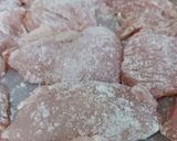 給食のチキンのバーベキューソース作り方1写真