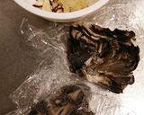 舞茸とセロリ葉のパスタ作り方2写真
