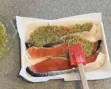 ラクックで塩鮭のパン粉焼き作り方4写真