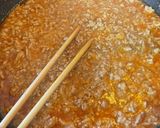 豚肉のそぼろ餡掛け冷うどん作り方3写真