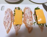 トロッとジューシー！豆苗チーズささみ揚げ作り方6写真