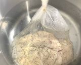 塩麹で胸肉しっとり♡サラダチキンハーブ味作り方4写真