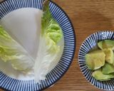 水菜とカツオのたたきのサラダ作り方2写真