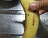バナナ離乳食(少し粗め)作り方1写真
