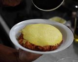 100円フライパンで巻かないオムライス作り方11写真