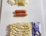 エースコックワンタンメンでそば飯作り方1写真