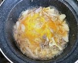 簡単！豚こま肉と白菜の卵とじ丼♬作り方5写真