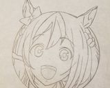 ウマ娘 スペシャルウィーク キャラケーキ作り方6写真