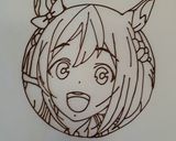 ウマ娘 スペシャルウィーク キャラケーキ作り方11写真