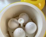 温泉たまご器で温玉作り方3写真
