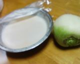 中国大根のババロア作り方1写真