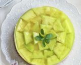 メロンinメロンワインのレアチーズケーキ作り方31写真
