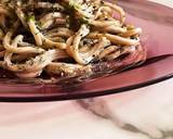 レンチン蕎麦で、洋風バジル蕎麦作り方8写真