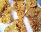 カツの衣にパン粉と揚げ玉混ぜたらザクザク作り方4写真