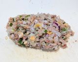 薬味入りアジのたたきでサンガ焼き丼作り方3写真