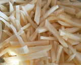 簡単！じゃがいもとちくわのコンソメ炒め作り方1写真