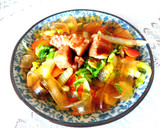 豚角煮と春雨白菜の煮物・・・美容美食作り方10写真