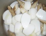 A圧力鍋でブリと根菜の味噌煮作り方6写真