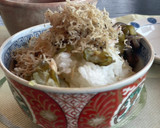 簡単#ご飯にちりめん山椒と漬物作り方1写真