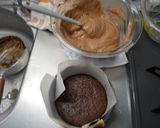 不器用チョコレートレアチーズケーキ作り方6写真