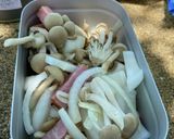 塩ラーメン、レモンクリーム風（山ごはん）作り方3写真