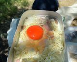 塩ラーメン、レモンクリーム風（山ごはん）作り方6写真