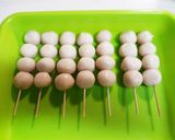 豆腐白玉で作る！いちご団子作り方4写真