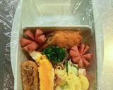 毎朝1分でお弁当完成！時短♪作り方2写真