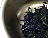 170　小梅の梅干し（もみ紫蘇を加える）作り方3写真