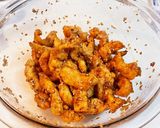 ☆簡単!鶏胸肉の唐揚げ(甘辛ぽん酢タレ)作り方5写真