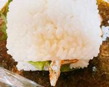 朝ごはんにも！つくねおにぎらず作り方5写真