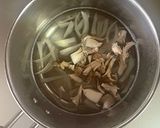 白だしで作る｜玉ねぎ＆舞茸のスープ作り方4写真