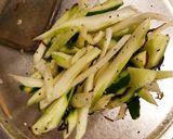 セロリとキュウリ和風ピクルス作り方4写真